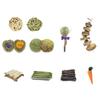 31-Piece Bunny Chew Toys Rabbit for Hay Balls Grass Treats Wood Blocks Twigs for Rabbit Chinchilla Chipmunk Teeth Grindi
