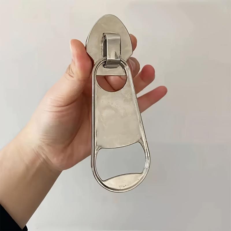 Creative Large Zipper Bottle Opener for Beer And Beverages Stylish And Trendy High-Quality Lever Bottle Opener