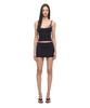 Too Much Tax Jersey Skirt Pants Black