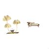 Sculpture Bookshelf Ornament Modern Home Decor Collectibles Miniature Sofa Model Wooden Lounge Chair