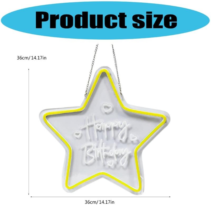 Bright LED Neons Light For Birthday Party Decors With Shatterproof Design And Energy Saving Feature