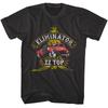 ZZ Top Eliminator Deko Auto Herren T-Shirt Garage Album Rockband Konzerttour