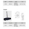 Assembly Line Conveyor Accessories Guardrail Bracket Round Monorail Clamp/square Monorail Clamp/double Rail Clamp