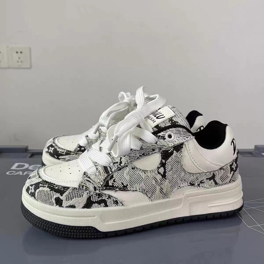 2024 Síťovaná prodyšná pánská sportovní obuv Silná podrážka Protiskluzová Pohodlná pánská obuv pro volný čas Basketbalová obuv