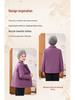 Mom's 2025 Lightweight Autumn-Winter Cotton Jacket for Middle-Aged & Elderly Women - Warm, Thin, Small Cotton Coat for Grandma