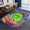 Name Custom Morty rick Carpet Rug for Living Room Bedroom Home Sofa Decoration,Kids play Non-slip Floor Mat