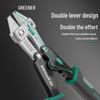 Green Forest Multifunctional Bolt Cutter: Steel Bar and Wire Cutting Pliers, Forceful and Labor-Saving Special Pliers.
