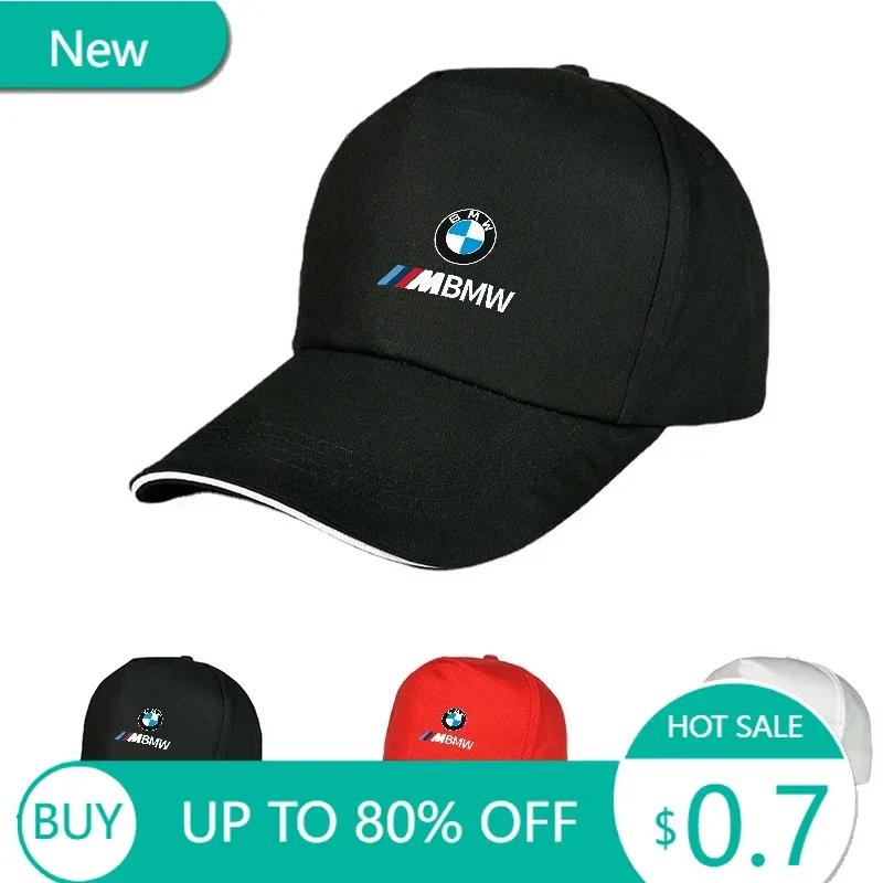 New Car Logo Baseball Cap Adjustable Sports Hats Outdoor Summer Sun Hat For BMW E90 E60 E46 E39 F30 F10 E87 X3 X4 X5 X1 G30