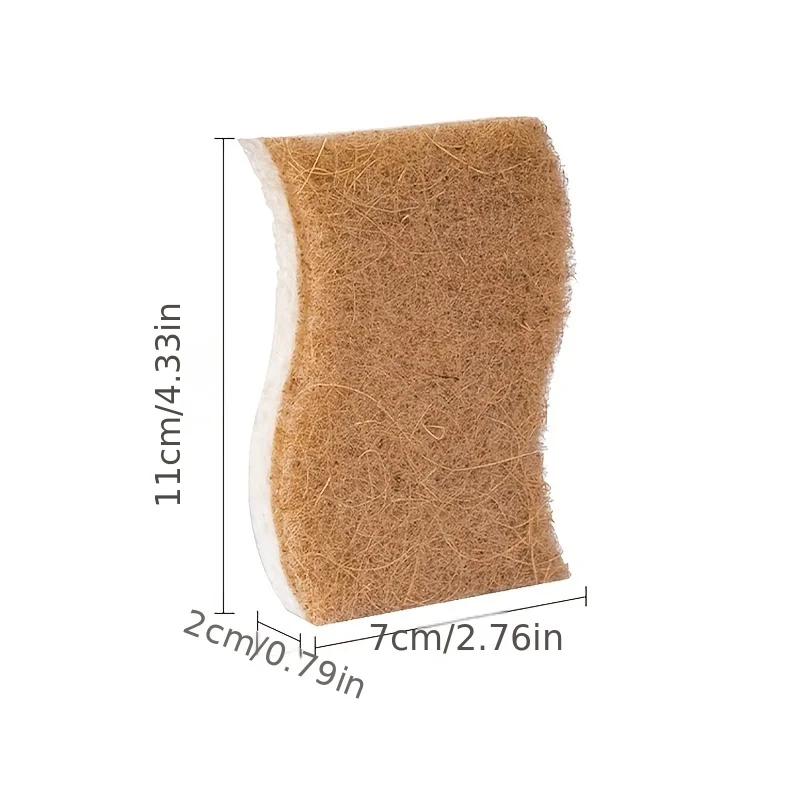 

1-12PCS Double-side Cleaning Spongs Household Scouring Pad Kitchen Wipe Dishwashing Sponge Cloth Dish Cleaning Towels Accessory