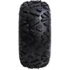 22x10 10 Tire 10 Inch A Shaped Pattern Anti Slip Explosion Proof Rear Wheel Tyre with Hubs for UTV Go Kart Golf Cart ATV