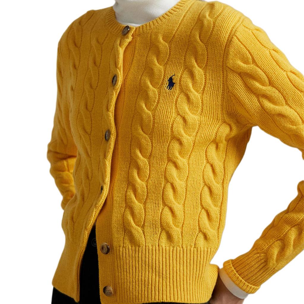 Polo Ralph Lauren Embroidered Knit Cable Sweater Women Sweater 211972104-009