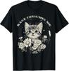Cute Cat Rage Consumes Me Funny Sarcastic Kitten Flower TShirt