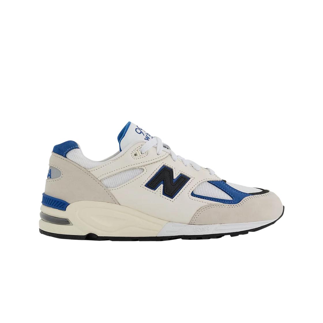 

Мужские кроссовки New Balance 990v2 Made in USA White Blue M990WB2