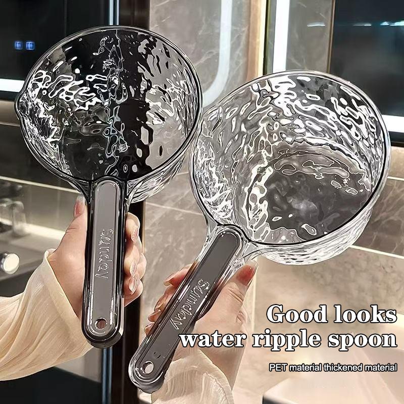 Stainless Steel Water Ladle Pan Pot Thickening Non-Stick Suop Pan With Handle Or Plastic Ladle Household Kitchen Cooking Gadgets