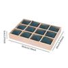 Watch Storage Box Gifts,Versatile Container Portable for Men 12 Compartment Watch Storage Travel Case Bracelet Organizer
