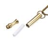 Gift Mindfulness Training Whistle Metal Portable Relaxation With Cotton Core Yoga Yoga Practice