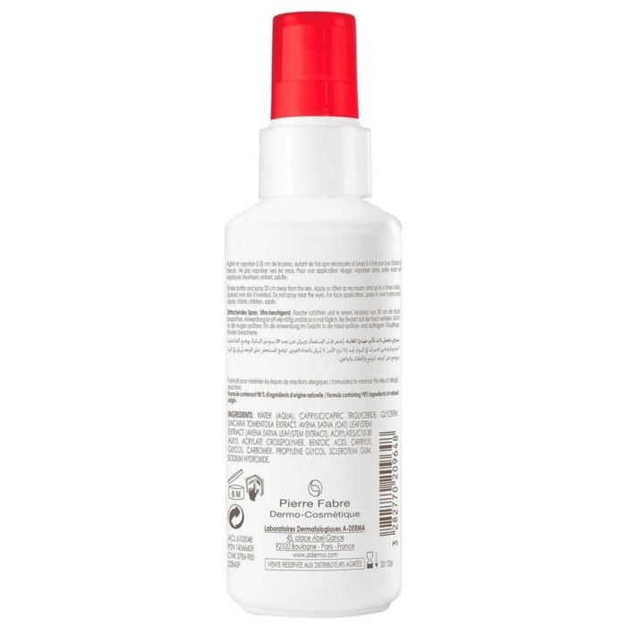 A-DERMA - Spray Rafraîchissant Cutalgan 100 Ml