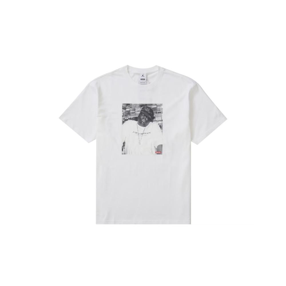 Supreme Jordan Biggie S/S T-shirt White