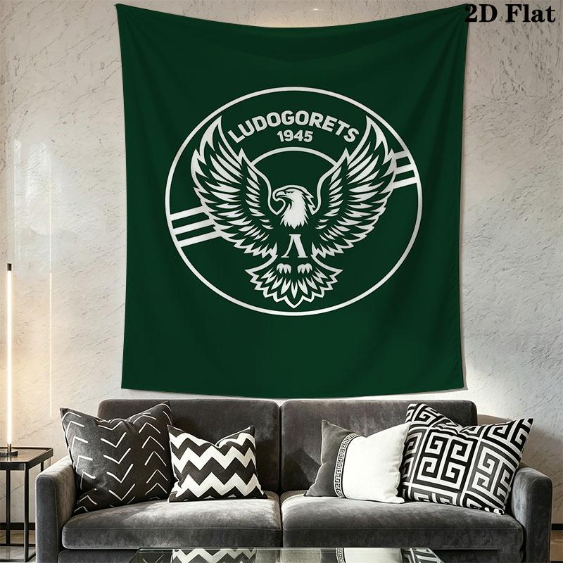 PFC Ludogorets Razgrad Wall Hanging Printed Fabric Blanket Decorative Tapestries for Bedroom Living Room Home Decor