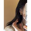 Accessible Luxury Fashion Retro Metal Female Niche Style Fall and Winter Ear Ring