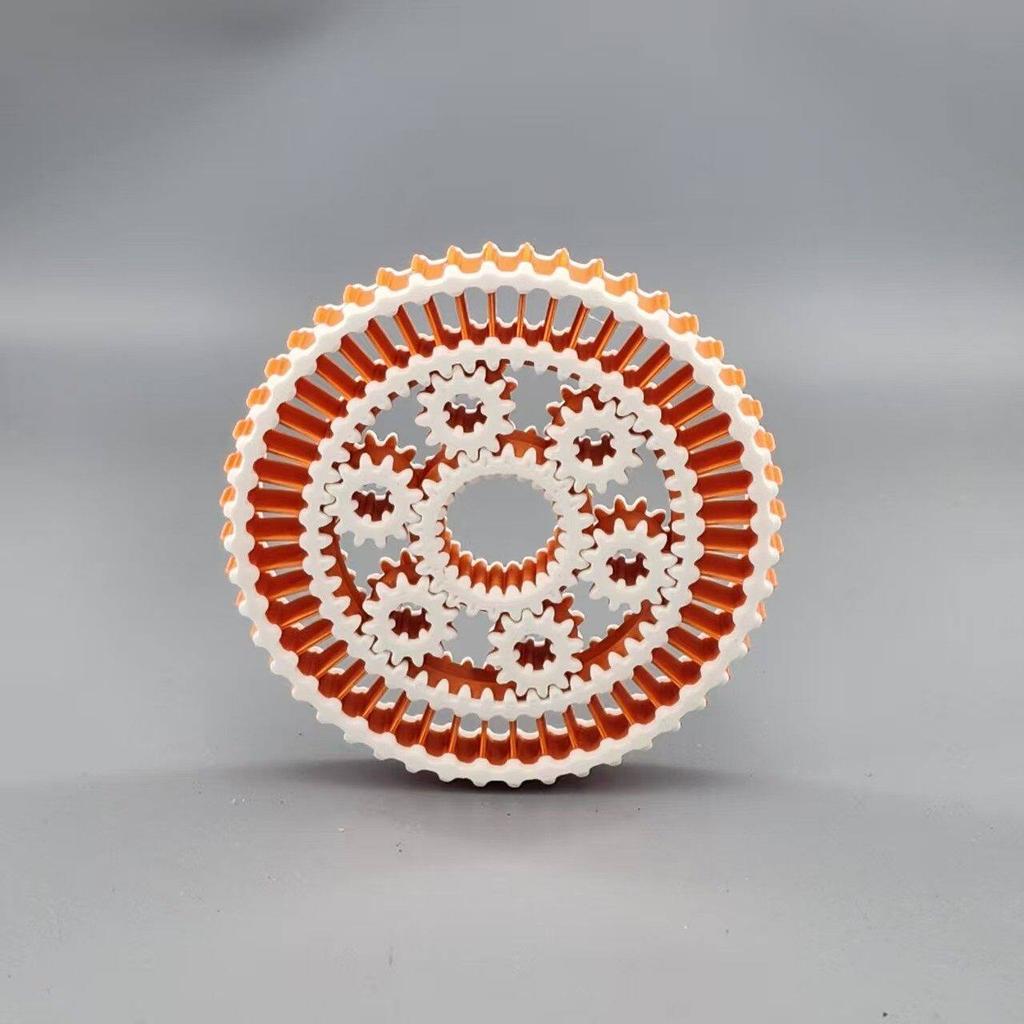 3D Printed Interstellar Gear Fingertip Gyroscope Decompression Toy For All Ages Cool Rotating Gear Artifact