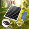 Solarpanel mit USB Outdoor Wandern und Camping Tragbare Batterie Handy Ladebank Ladepanel