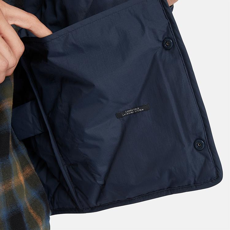 Timberland Solid Color Casual Comfortable Outdoor Warm Sleeveless Down Jacket Men Jacket Deep-Sapphire-Blue A6G6D-433