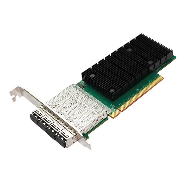 FEMRICE Intel E810CAM1 4x25G PCIe 4.0 Fiber Network Card (CN version)