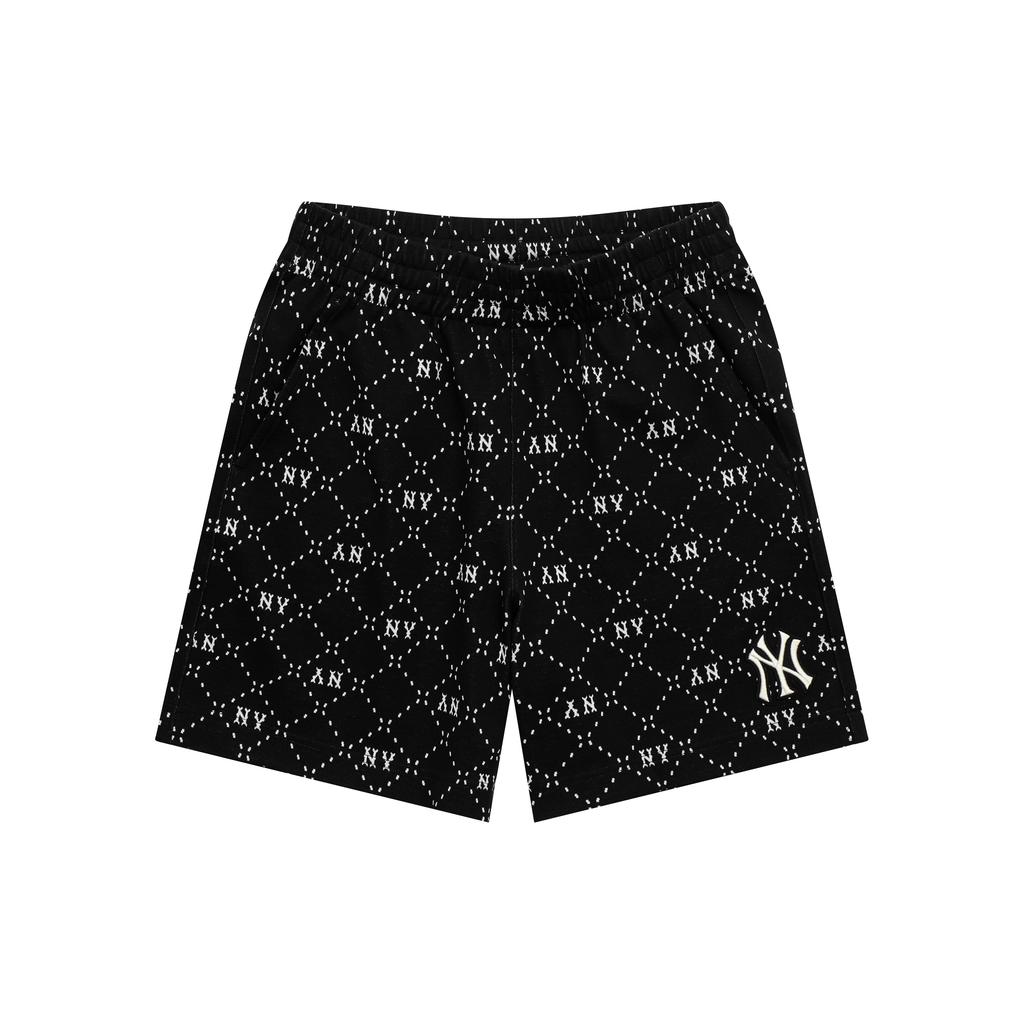 New MLB Casual Shorts Men's Black 3LSPM0133-50BKS