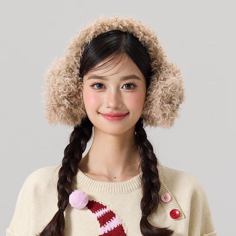 

Плюшевые наушники в виде собаки из шерстяного рулона