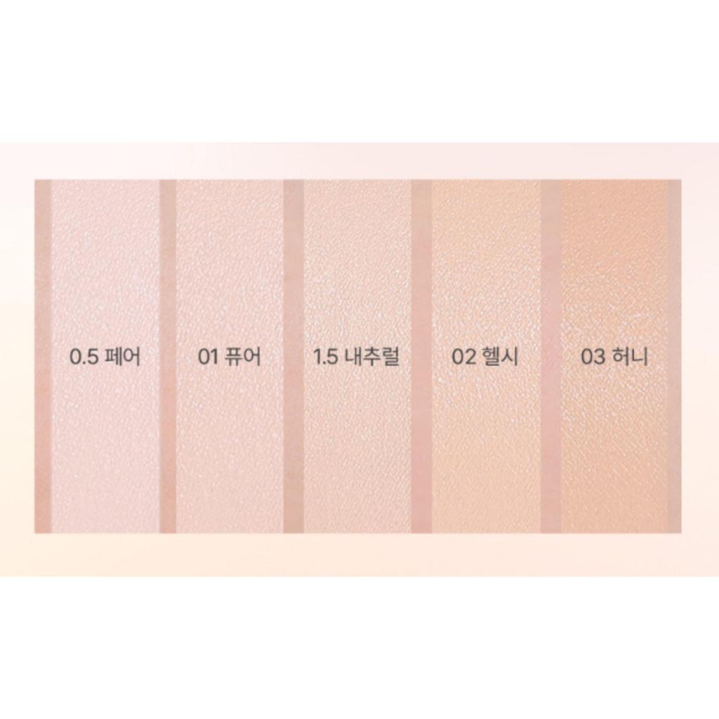AMUSE Dew Power Vegan Cushion (15g + 15g Refill)