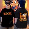 Dragon Ball Goku Print TShirt for Kids Men Women Anime Cartoon Casual Short Sleeve Tee Summer Cotton Tops Streetwear Gift