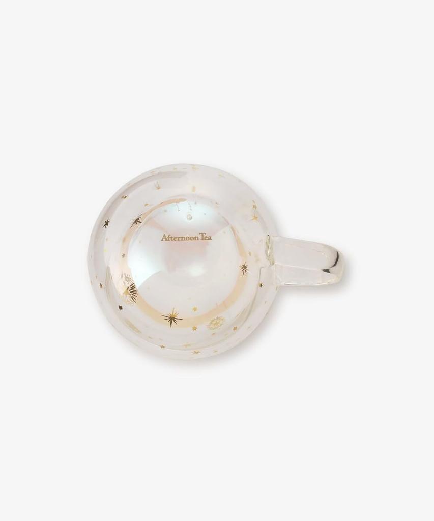 Afternoon Tea Living JN58 Sky Design Heat-Resistant Double-Walled Mug, Clear/Starry