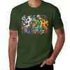Mega Man and all of his enemies T-Shirt kawaii clothes summer tops black t shirt t shirts for pack