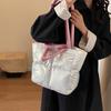 Large Capacity Underarm Bag Fashion Quilted Women Shoulder Bag Designer Space Padded Cotton Handbag Luxury Puff Shopper Tote