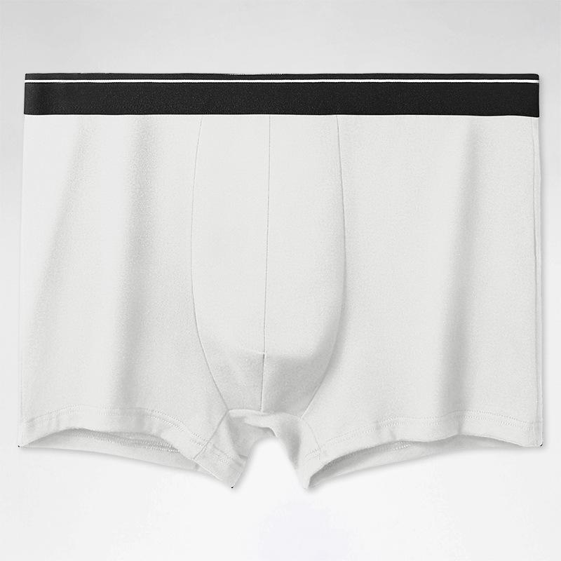 "Stollang Men's Pure Cotton Striped Boxers: Breathable & Comfortable Underwear for Middle-Aged & Elderly"