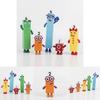 Numberblocks Bunte Bausteine Niedliche Verwandlungsfiguren für Kinder Spielzeit