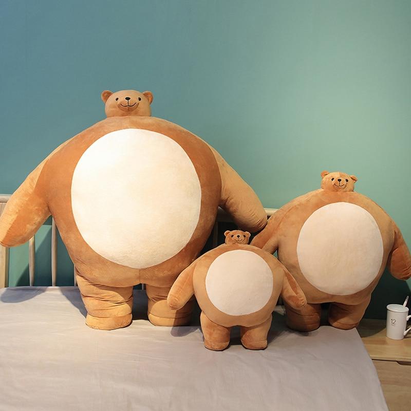 Lovely Tiny Head Teddy Bear Plush Toys Huge Size Animal Bear Pillow Stuffed Soft for Children Girls Birthday Gifts