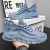 Shoes Men's 2025 Summer New Breathable Comfortable Mesh Shoes Sports Trend Running Shoes Fashion Trend Casual Shoes