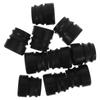 Chainsaw Handle Buffer 10 Piece Annular Plug Cap Anti-Vibration Damping Block Pad Set Spare Parts for 52 58 Models