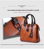 2025 Cross-Border E-commerce Fashion: European & American Retro Women's Crossbody & Shoulder Bag Set