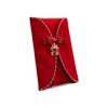 Chinese Style Embroidered Red Envelope Traditional Wedding Gift Package  Chinese New Year