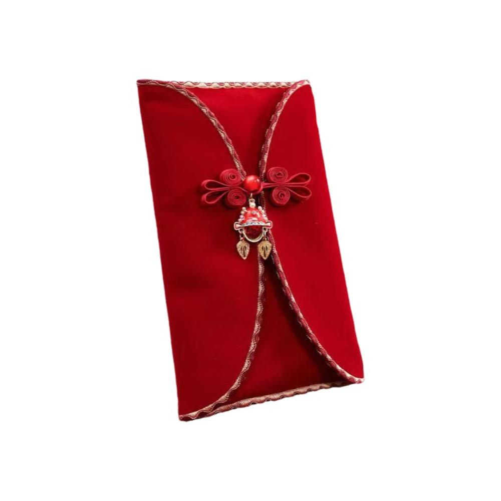 Luxury Big Red Envelope Traditional Ten Thousand Yuan Red Envelope  Gift Giving