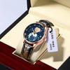 Waterproof luminous men's watch ultra-thin calendar quartz watch