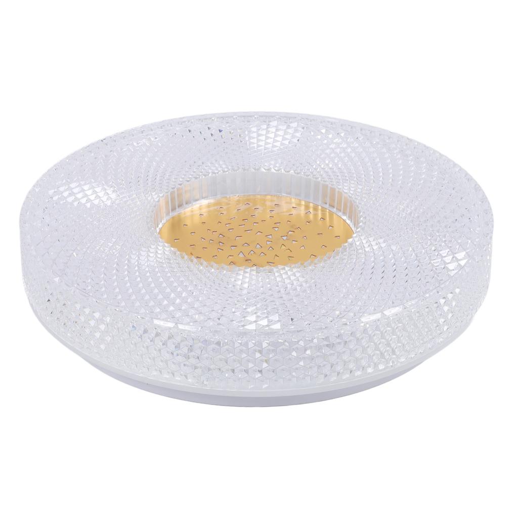 LED Flush Mount Ceiling Lamp Round Dimmable 3 Color Temp with Remote Control Round Bathroom Lamp for