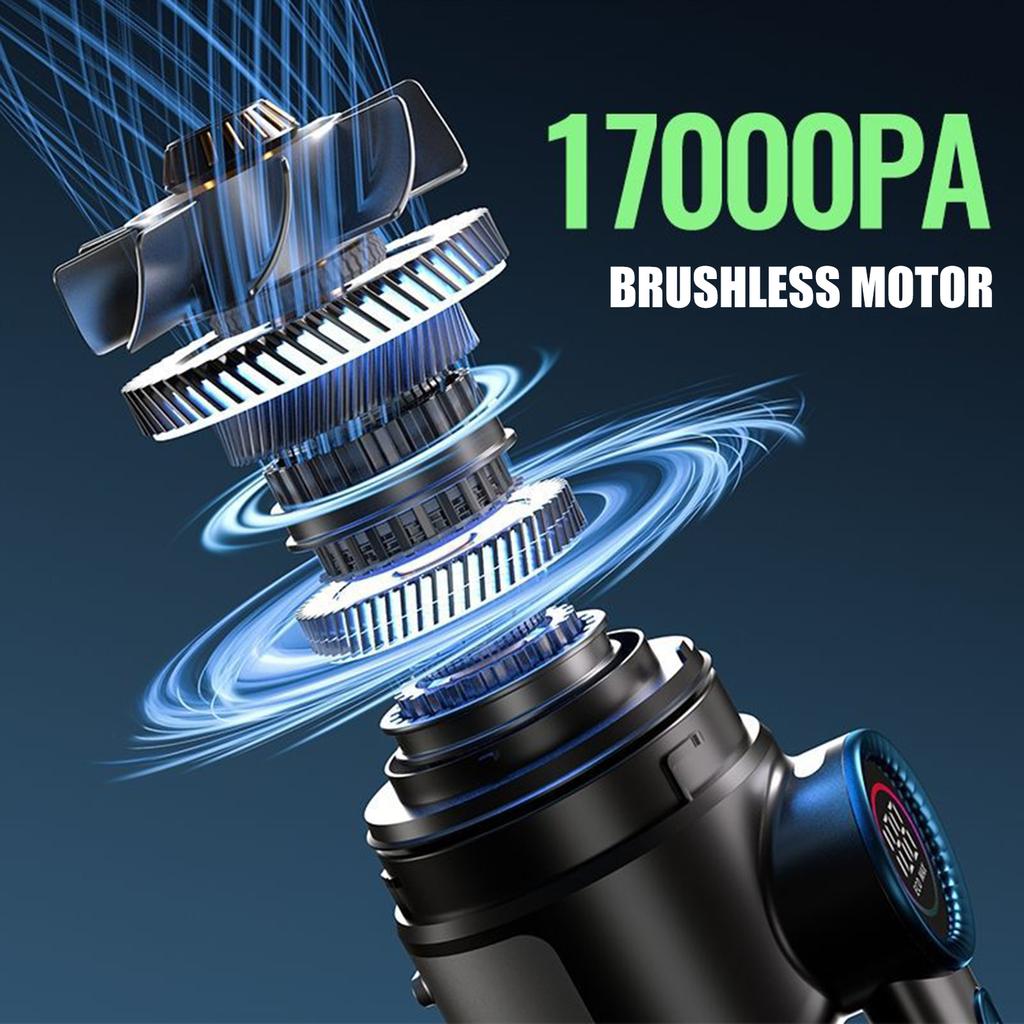Handheld Cordless Car Vacuum 11000PA Mini Cleaner, Super Suction Power Vacuum Portable and Rechargeable Cleaner