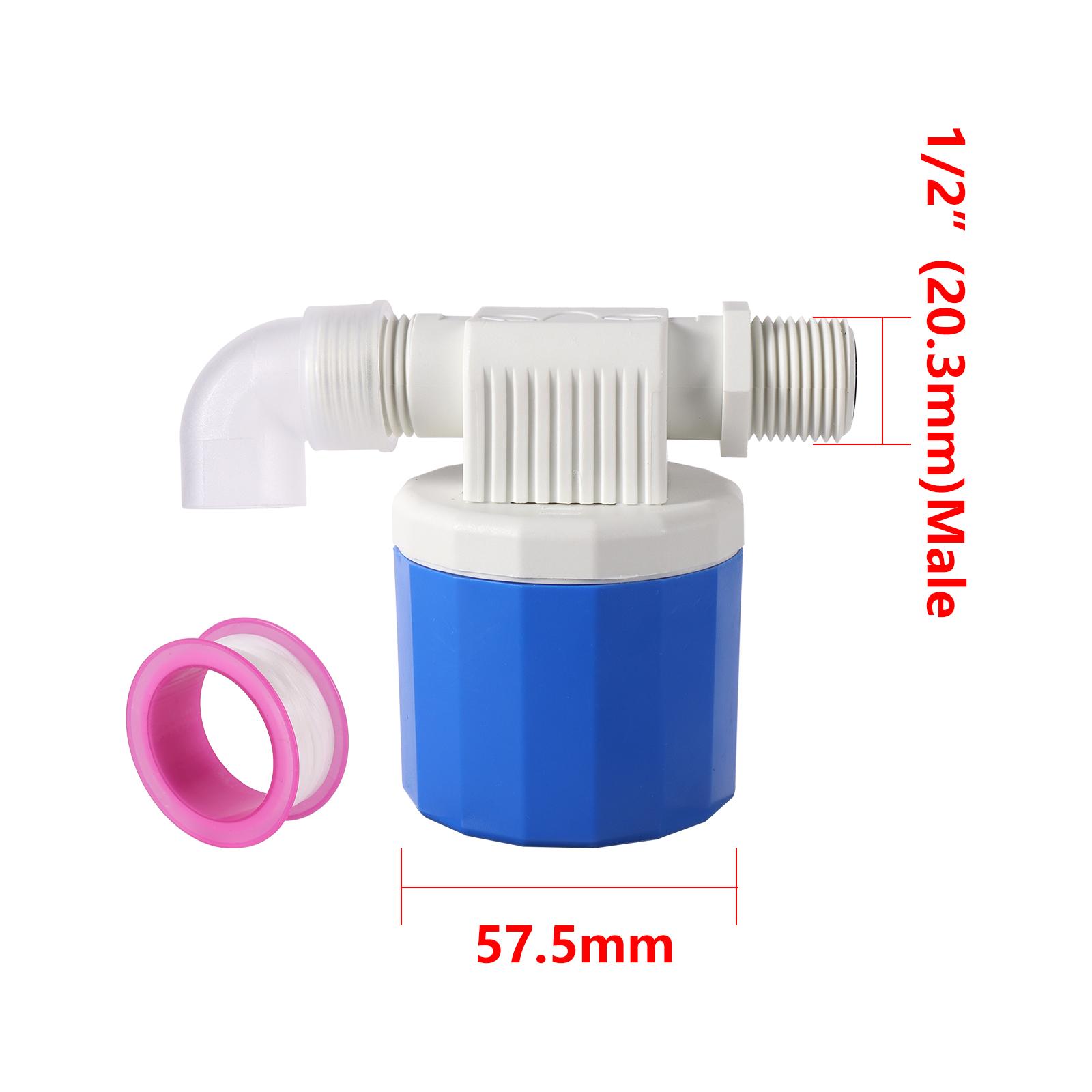 

1/2 3/4 Автоматический клапан контроля уровня воды Поплавковый шаровой клапан Пластиковая башня Бассейн Поплавковый выключатель Клапан впуска воды Высокое качество