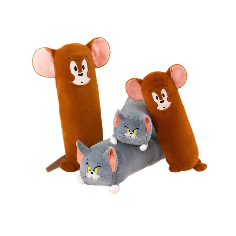 Cat and Mouse Plush Nap Pillow Cartoon Cute Tom Cat Doll Doll Office Sofa Bed Pillow