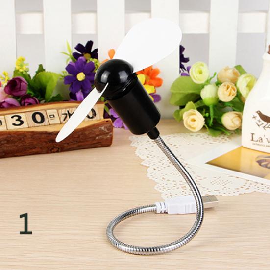 Mini Portable Flexible USB Cooling Fan Cooler for Laptop Desktop PC Computer