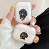 Süßer Cartoon-Hund Dackel Klare Kopfhörerhülle Für Apple AirPods 4 3. 2 Pro3 Transparente Abdeckung Für Airpod 1 3 Schutzhüllen